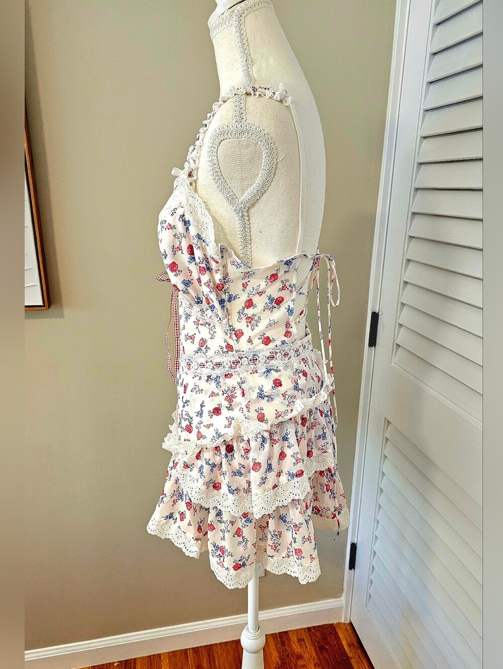 For Love And Lemons Ditsy Day Festival Dress New With Tags! - Picture 10 of 12